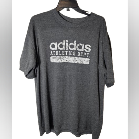 Adidas Men's Gray Circa 2005 T-Shirt Size Large *Small Holes - Picture 1 of 8
